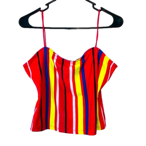 RUE21 Multi-Colored Striped Tank Top